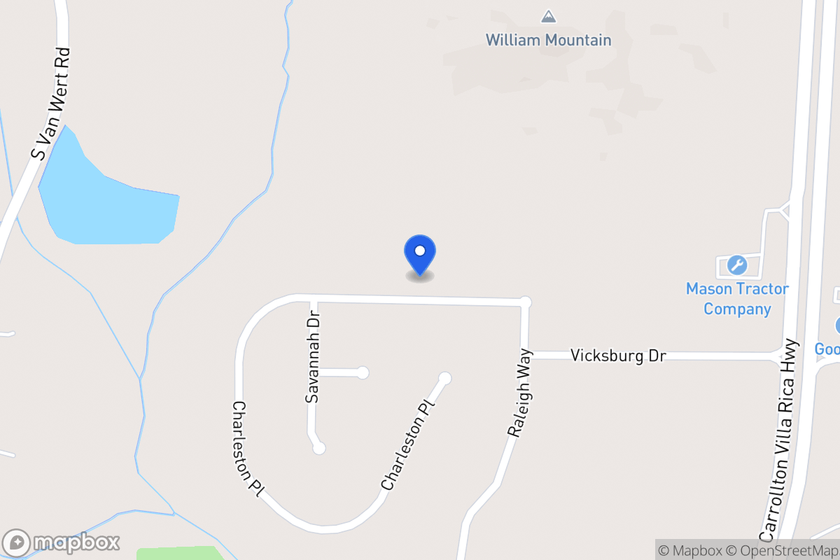 Map of 419 Charleston Pl