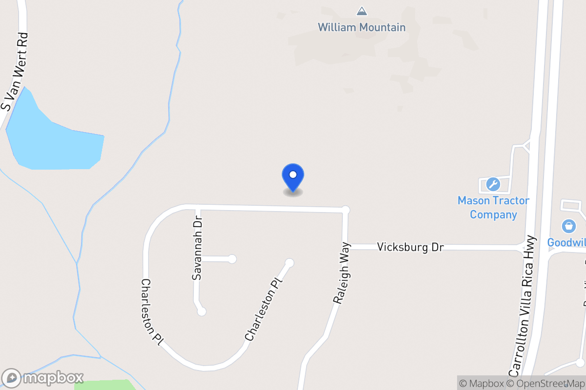 Map of 415 Charleston Pl