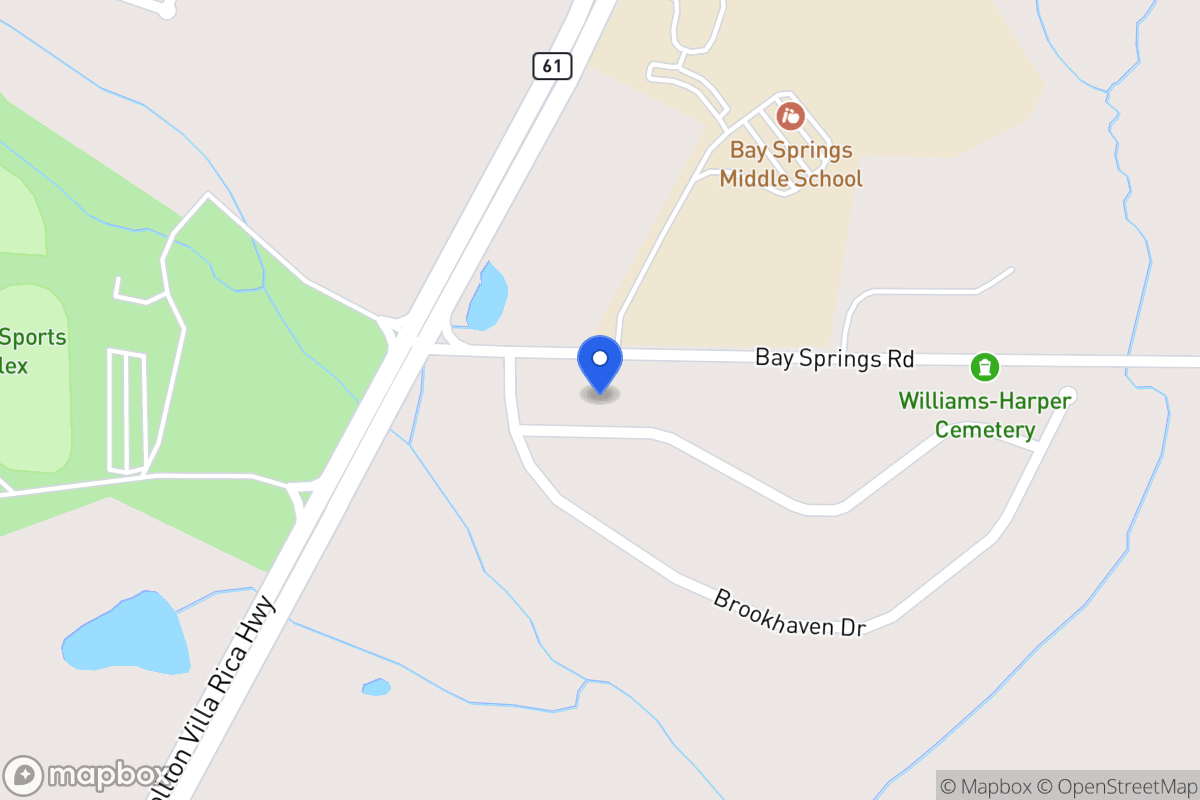 Map of 206 Summergate Ln