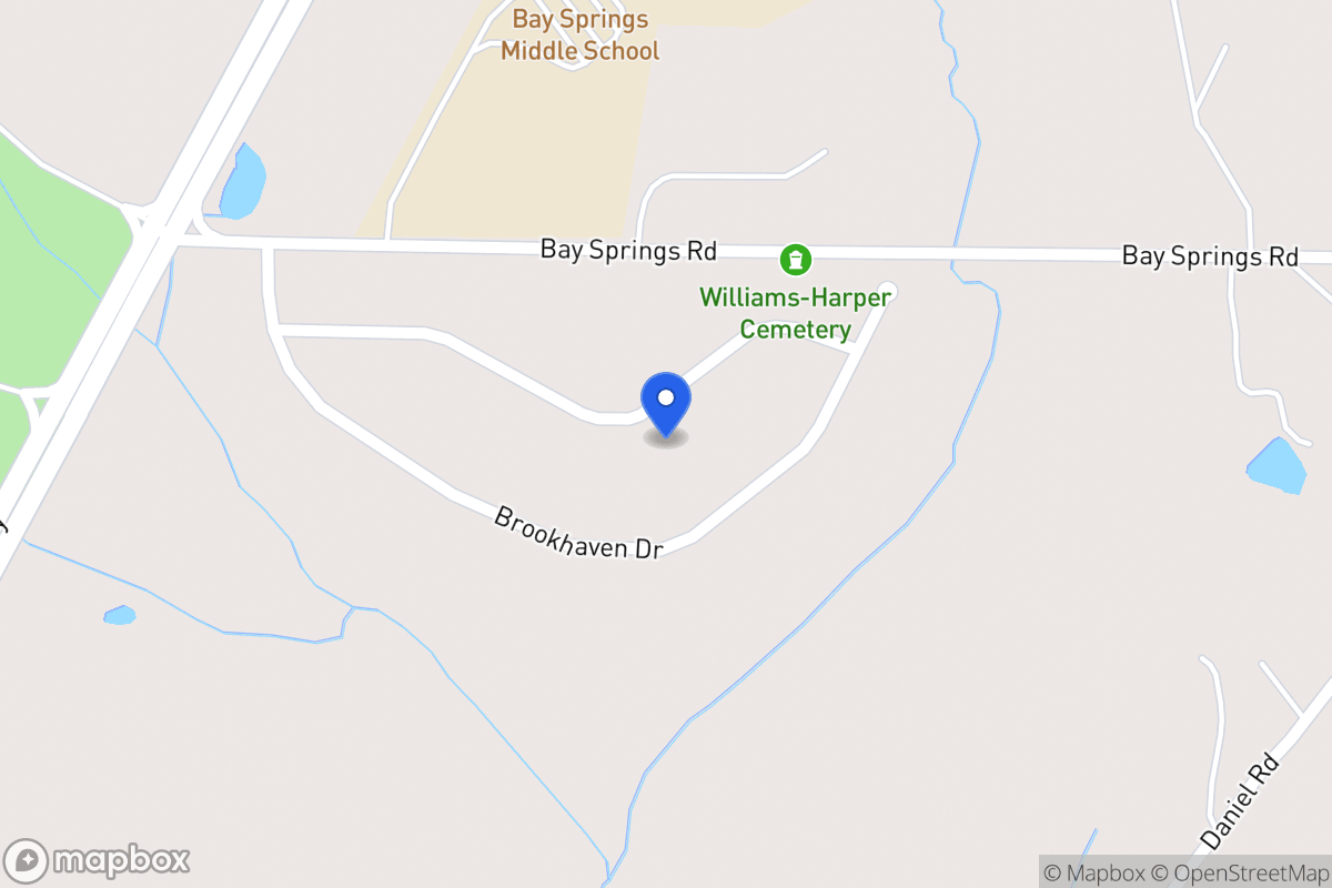 Map of 233 Summergate Ln