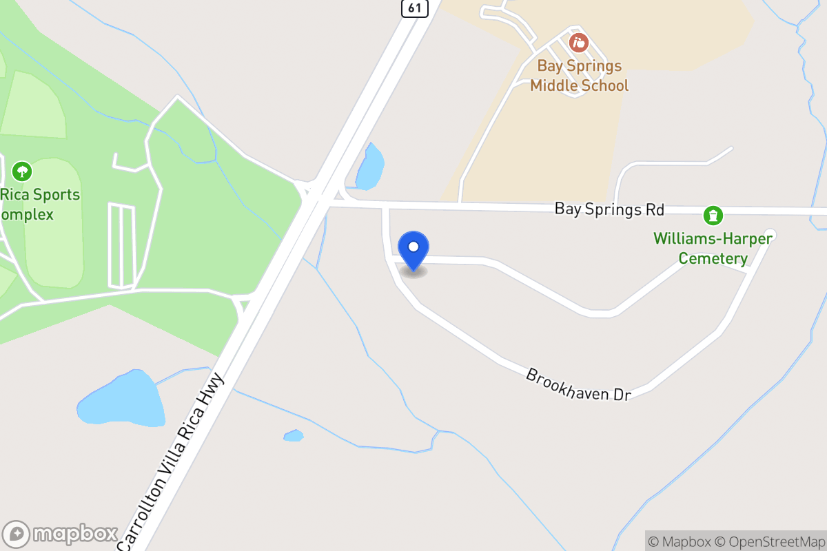 Map of 108 Brookhaven Dr