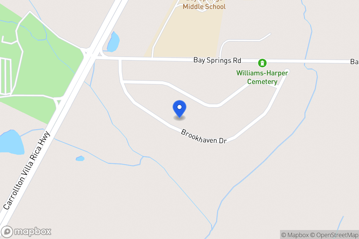 Map of 128 Brookhaven Dr