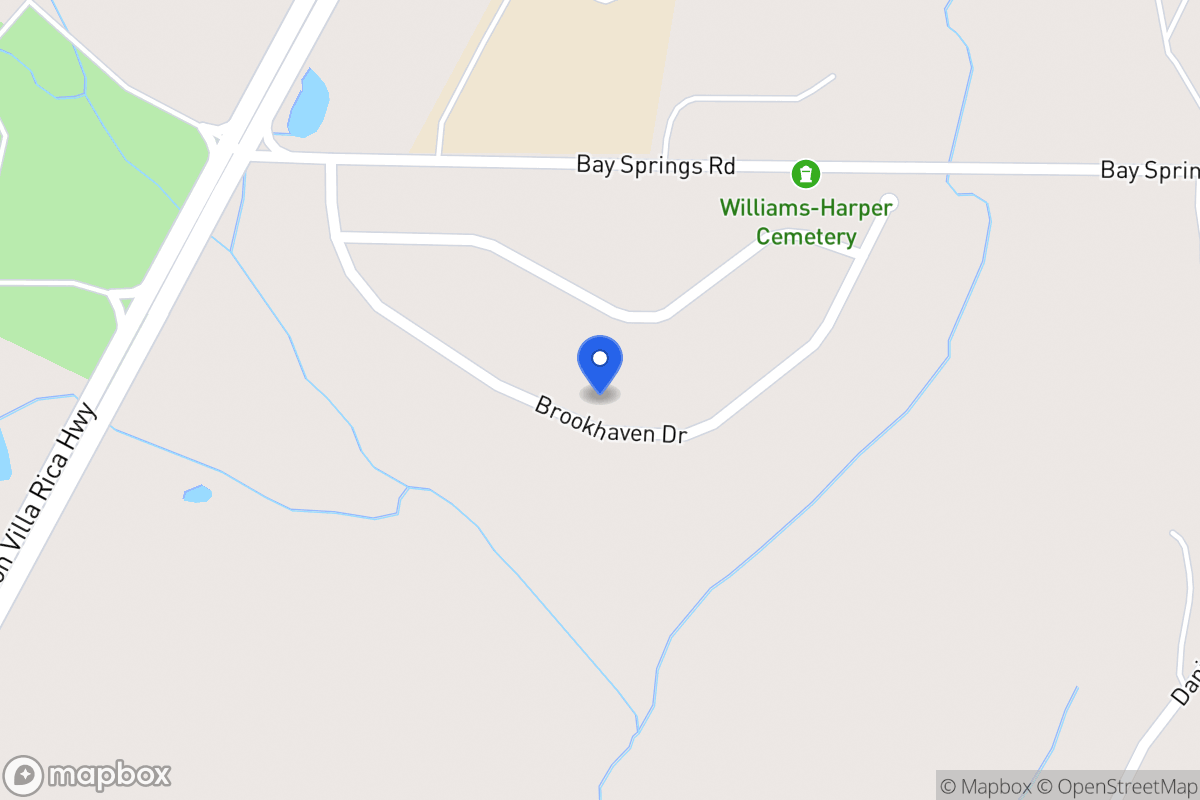 Map of 138 Brookhaven Dr