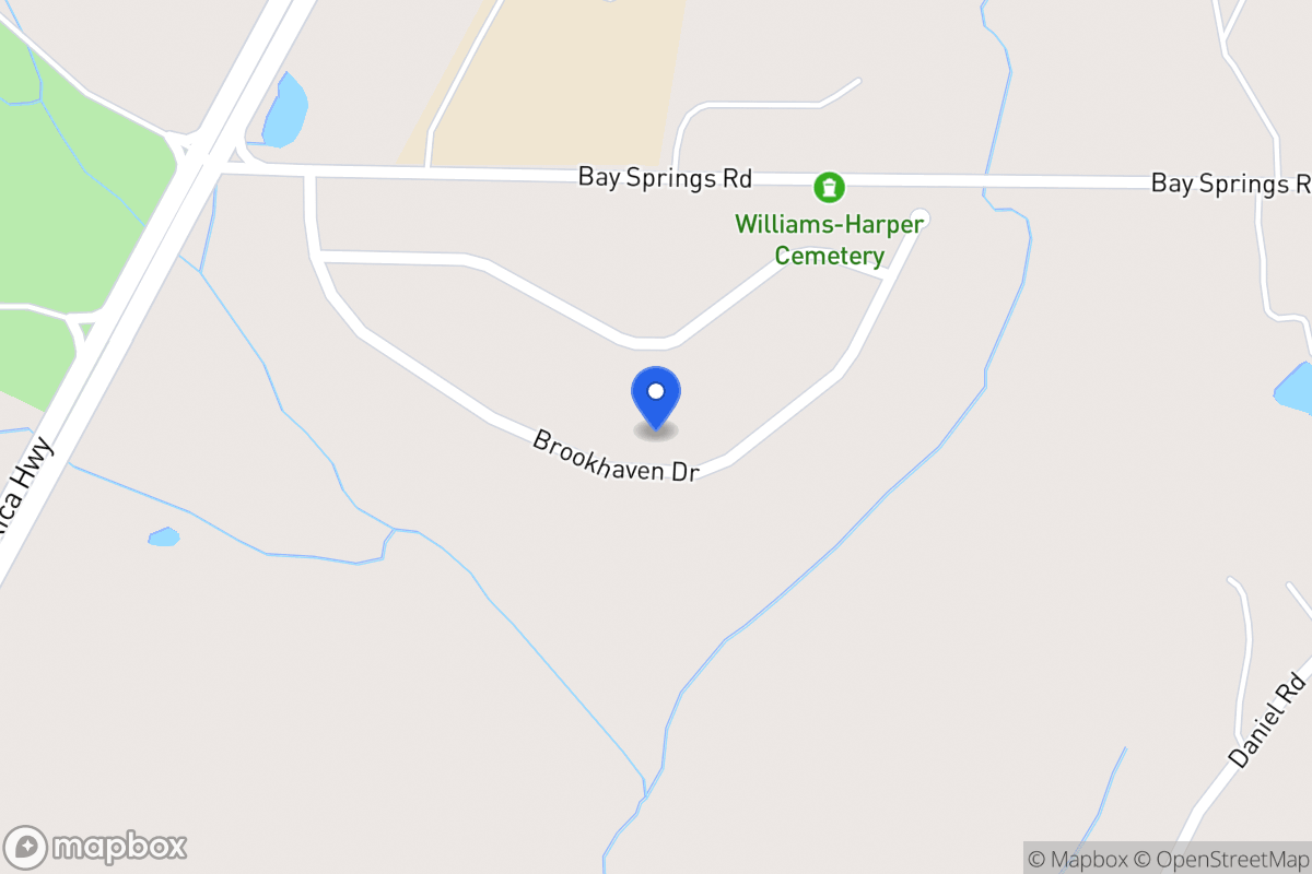 Map of 142 Brookhaven Dr