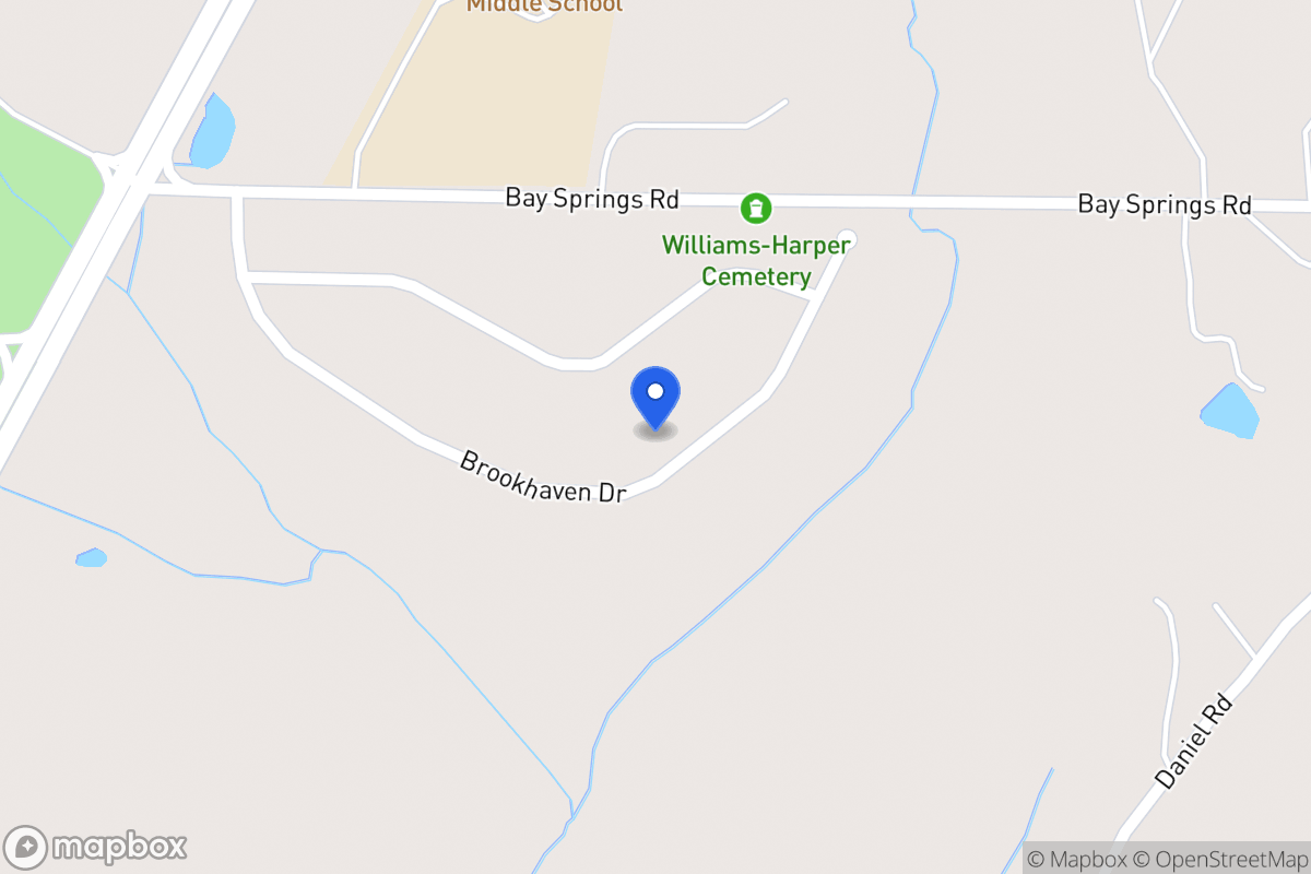 Map of 150 Brookhaven Dr
