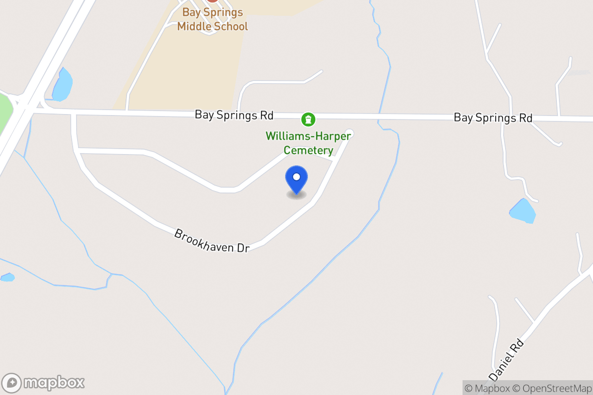 Map of 160 Brookhaven Dr