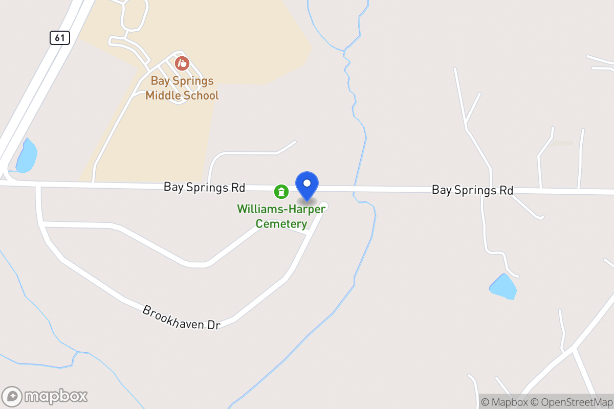 Map of 176 Brookhaven Dr