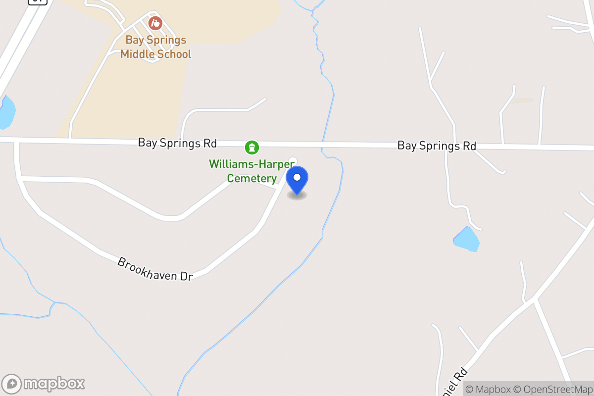 Map of 171 Brookhaven Dr