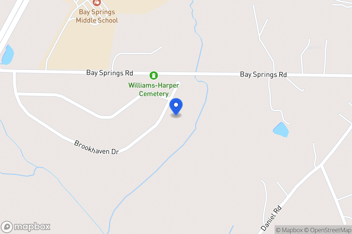 Map of 167 Brookhaven Dr