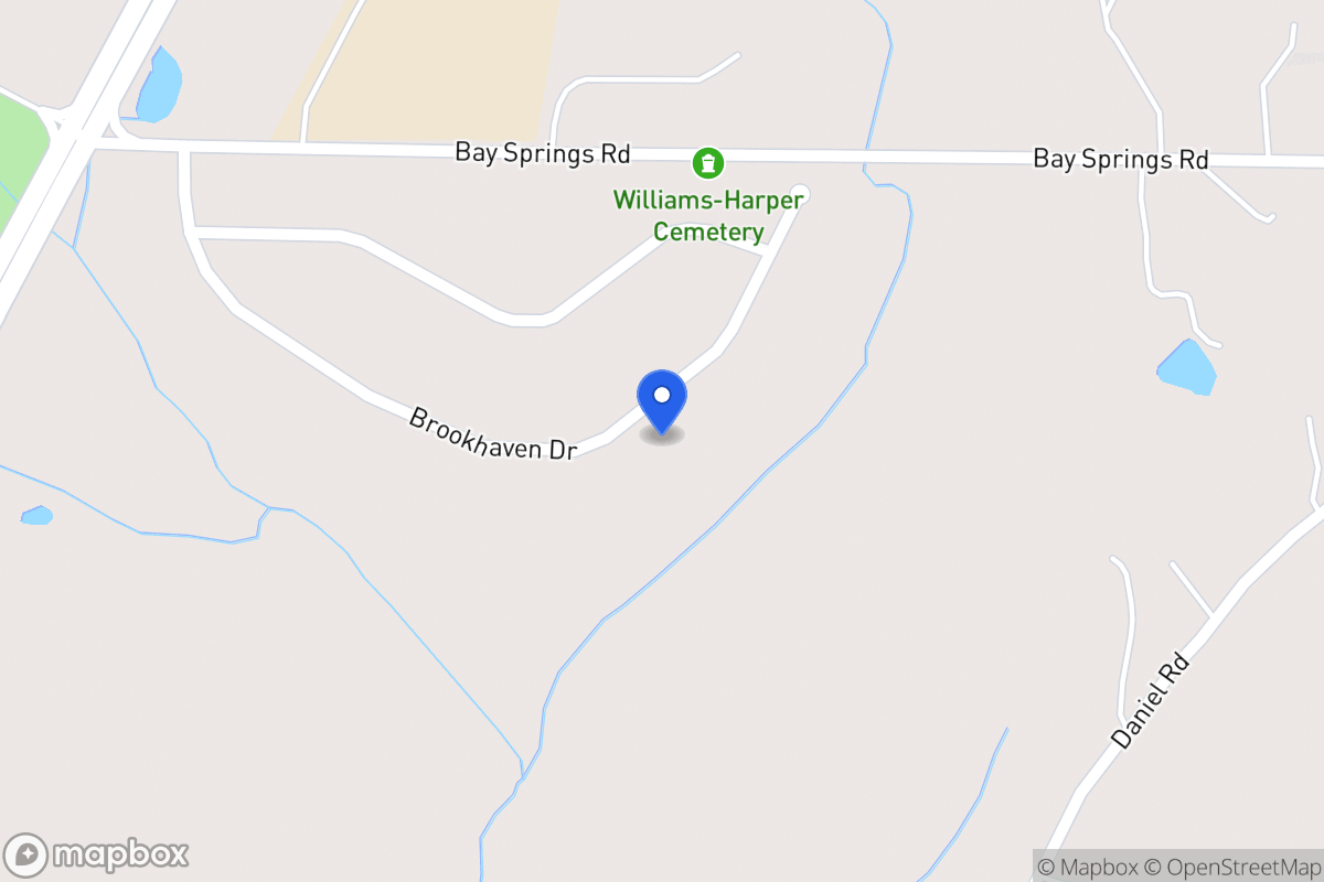 Map of 153 Brookhaven Dr