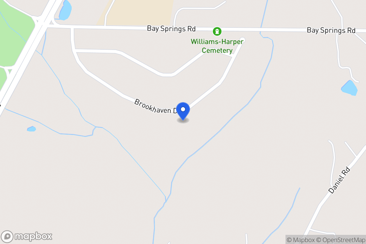 Map of 147 Brookhaven Dr