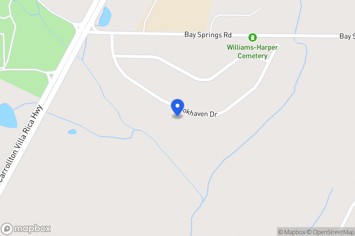 Map of 135 Brookhaven Dr