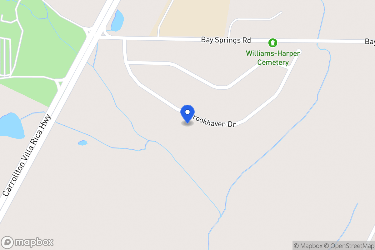 Map of 133 Brookhaven Dr