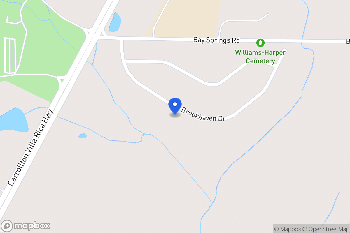 Map of 131 Brookhaven Dr