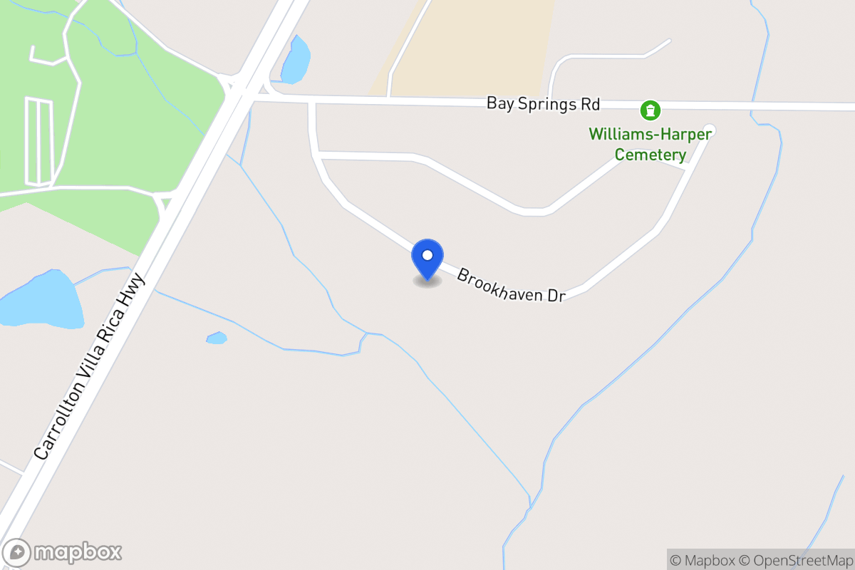 Map of 129 Brookhaven Dr