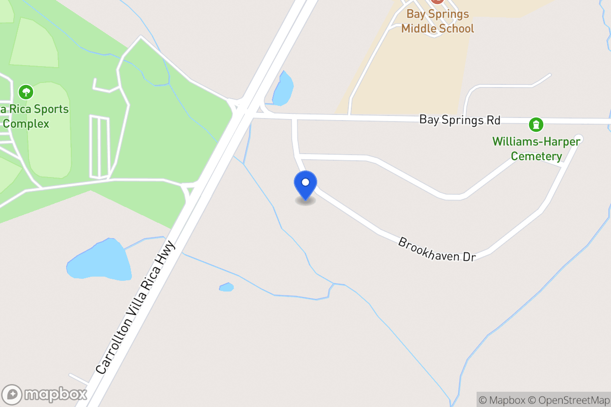 Map of 113 Brookhaven Dr