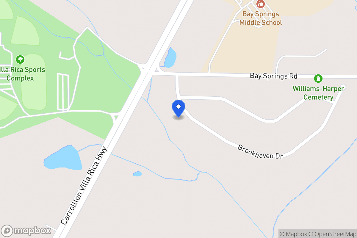 Map of 111 Brookhaven Dr
