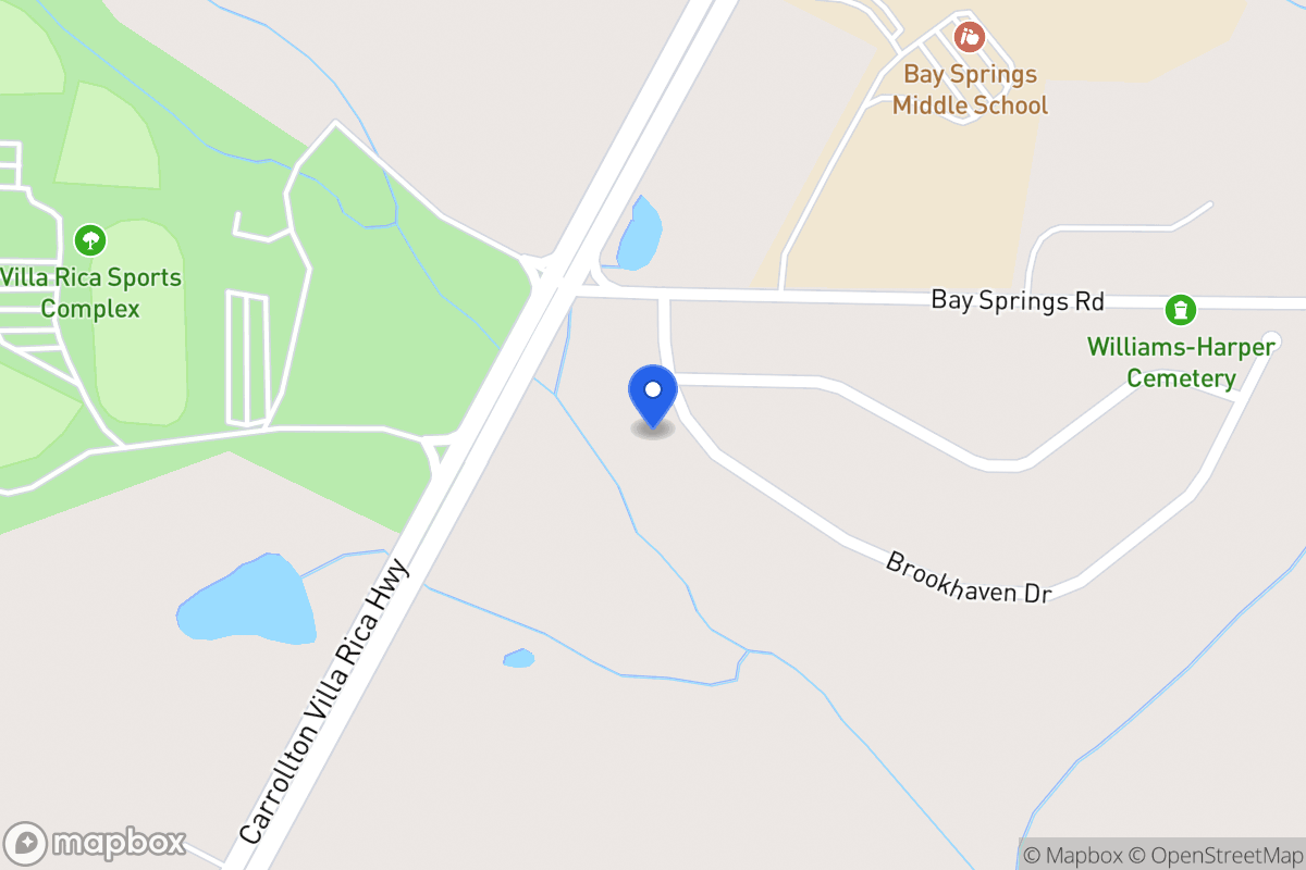 Map of 109 Brookhaven Dr