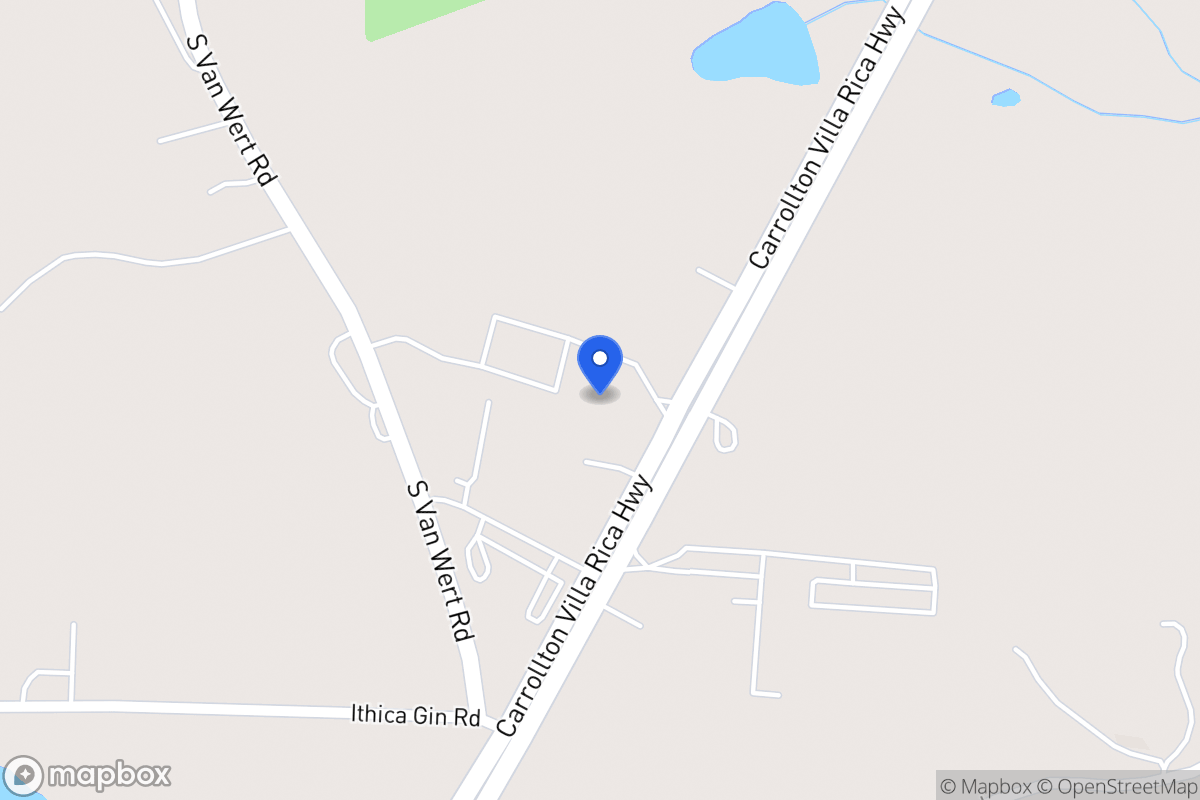Map of 1789 Carrollton Villa Rica Hwy