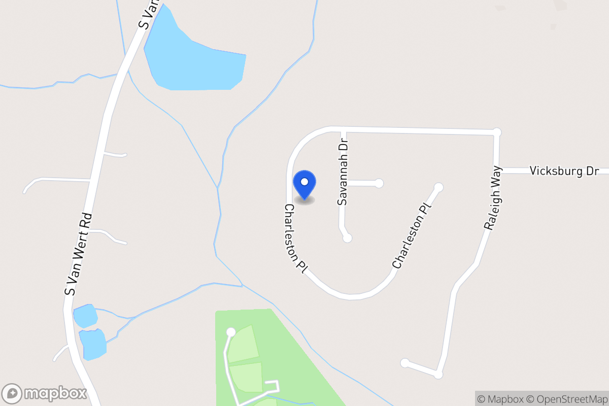 Map of 460 Charleston Pl