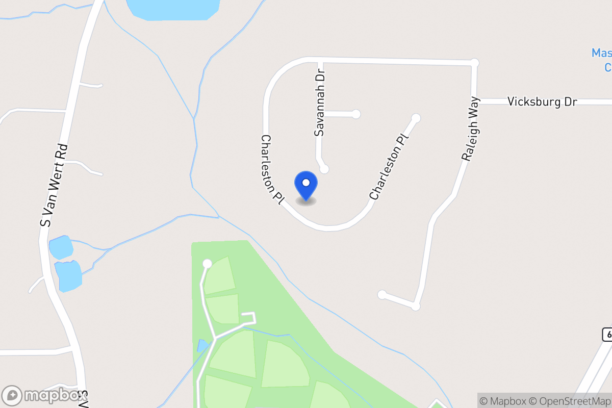Map of 474 Charleston Pl