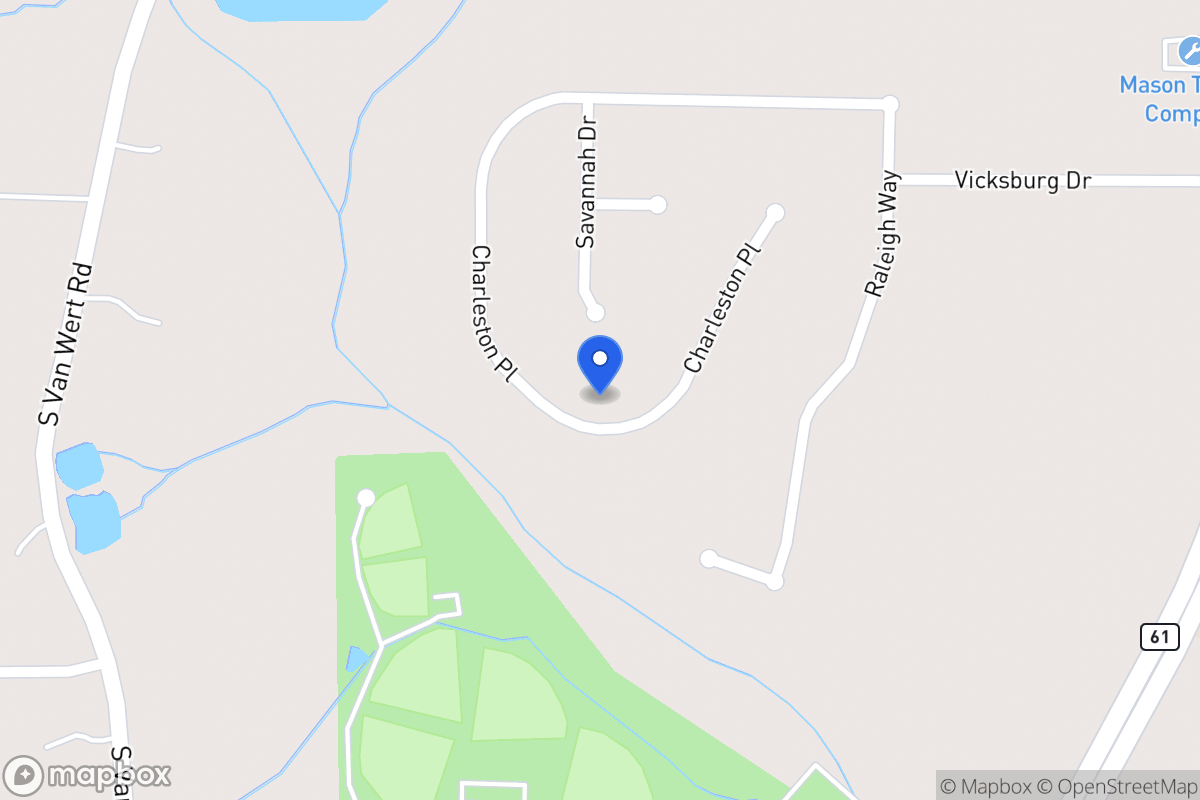 Map of 478 Charleston Pl