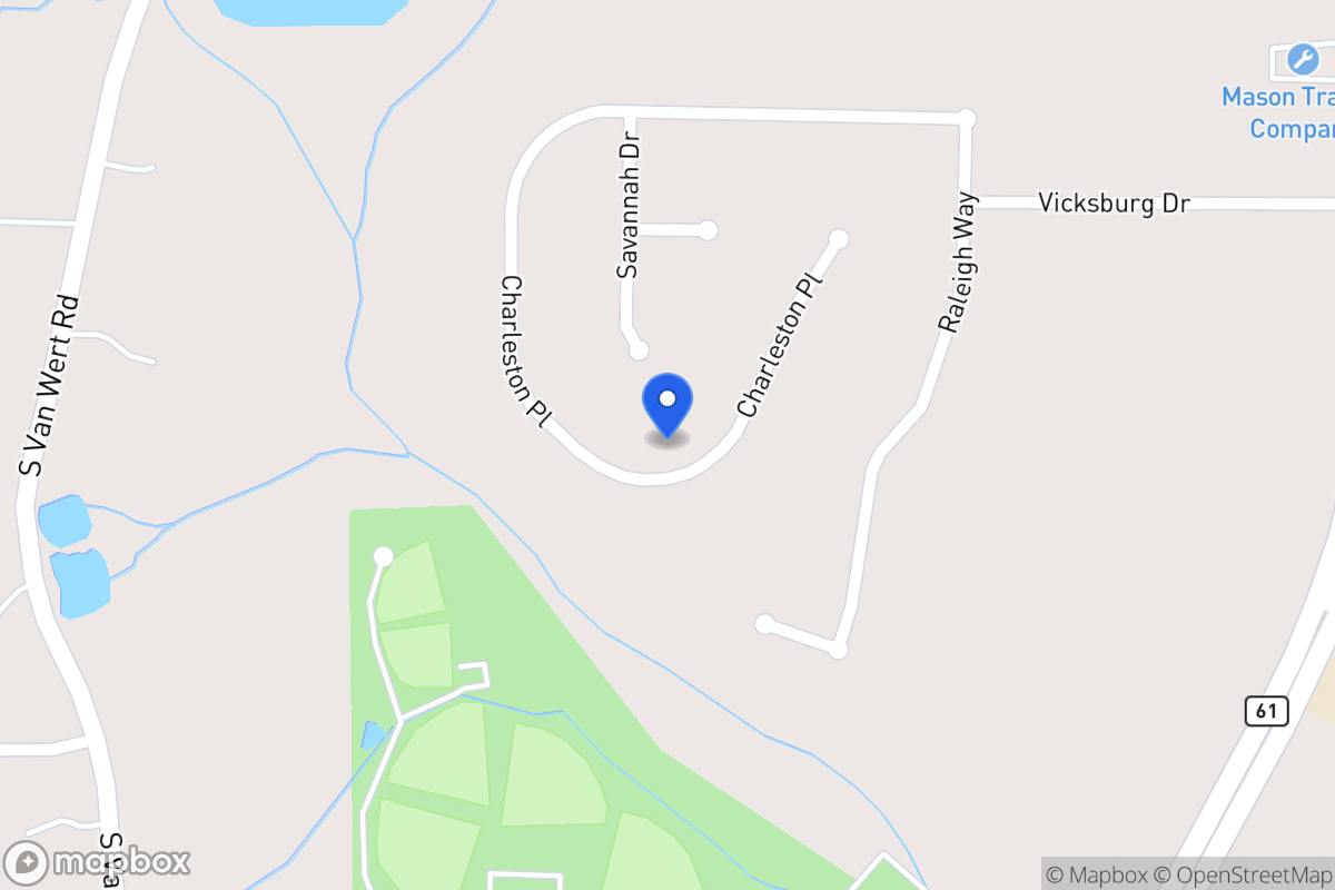 Map of 480 Charleston Pl