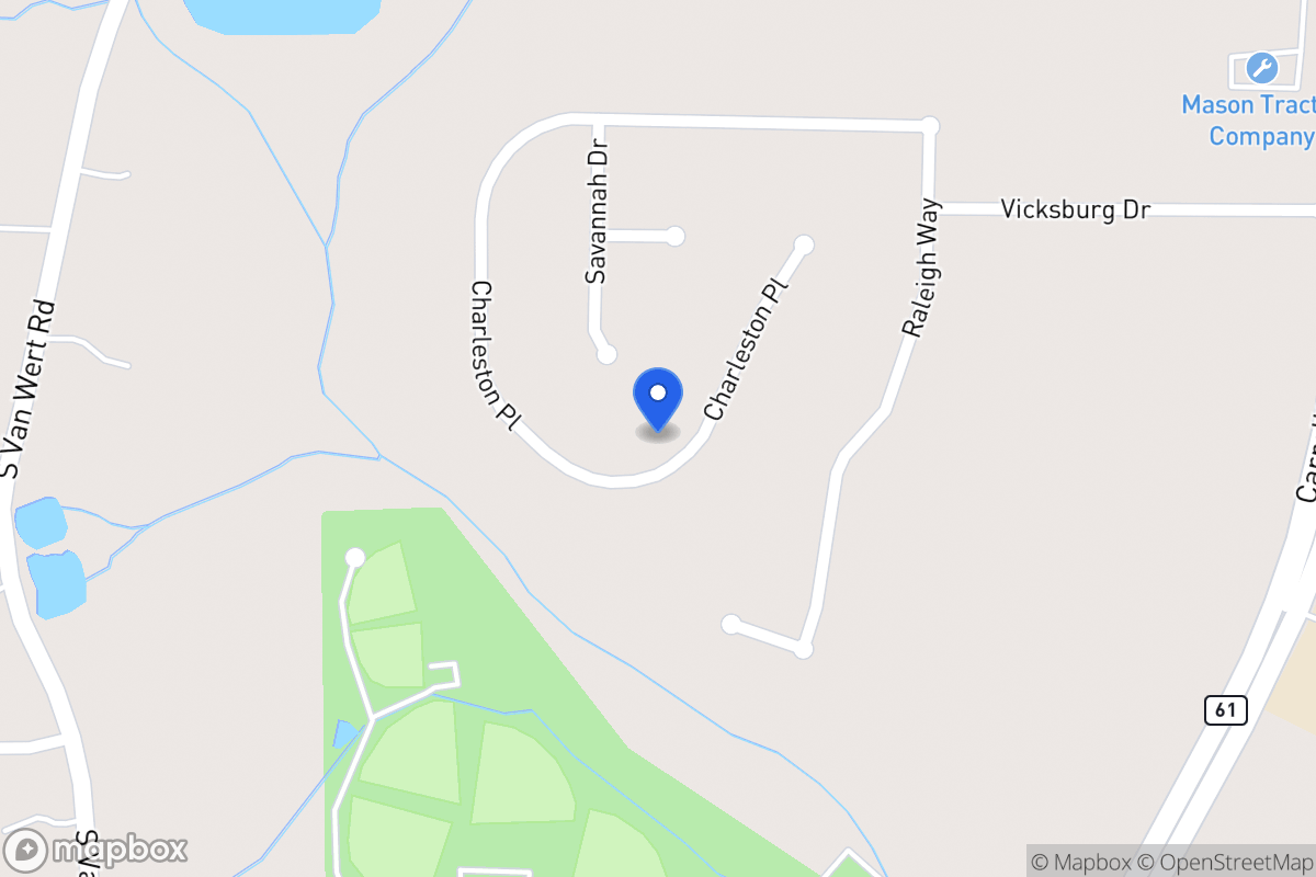 Map of 482 Charleston Pl