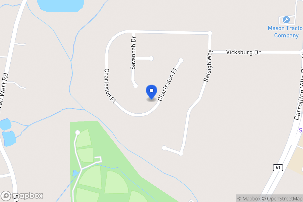 Map of 484 Charleston Pl