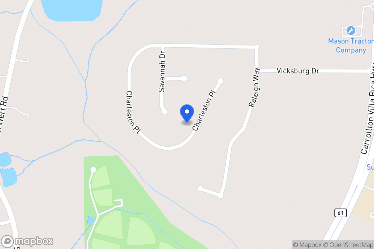 Map of 486 Charleston Pl
