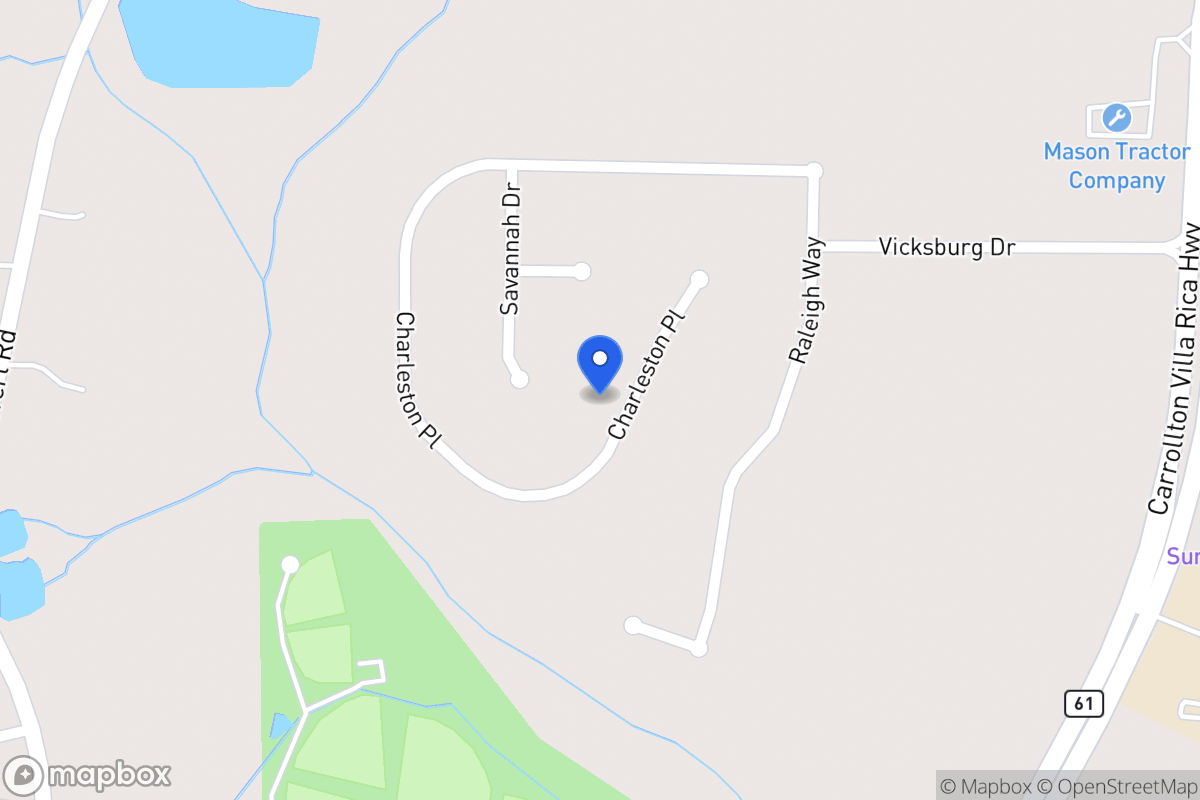 Map of 488 Charleston Pl