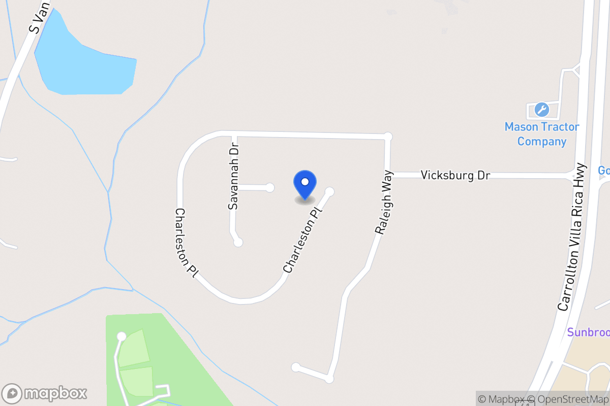 Map of 498 Charleston Pl