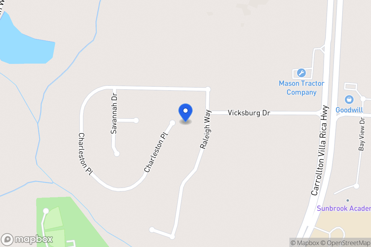 Map of 509 Charleston Pl