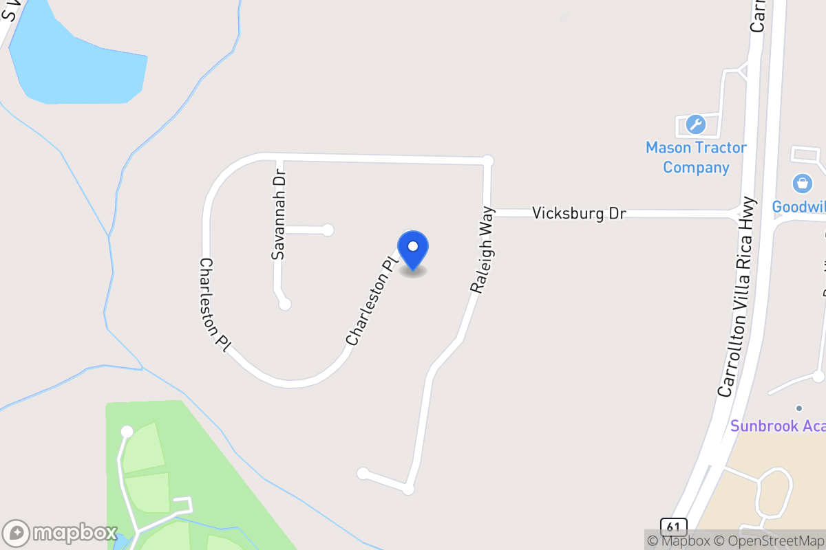 Map of 503 Charleston Pl