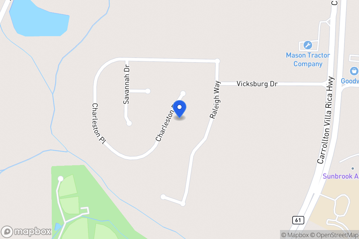 Map of 499 Charleston Pl