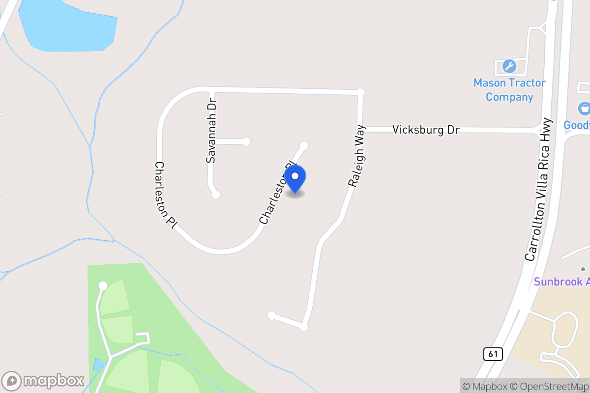 Map of 497 Charleston Pl