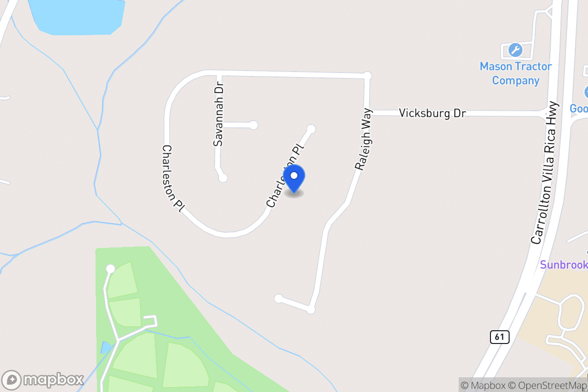 Map of 493 Charleston Pl