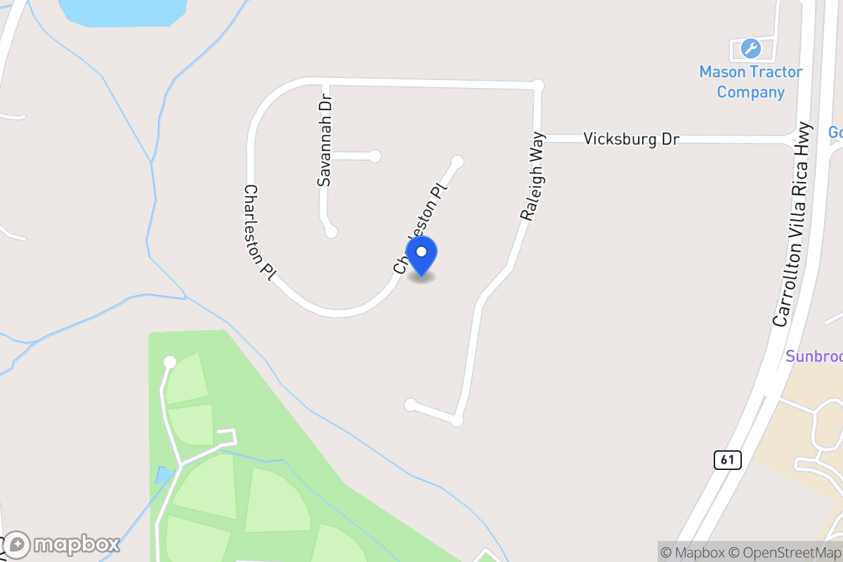 Map of 489 Charleston Pl