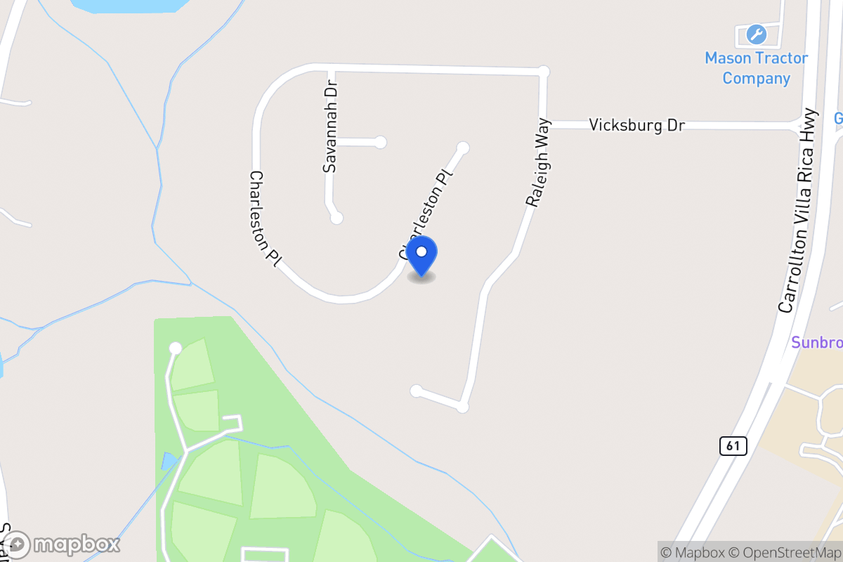 Map of 487 Charleston Pl