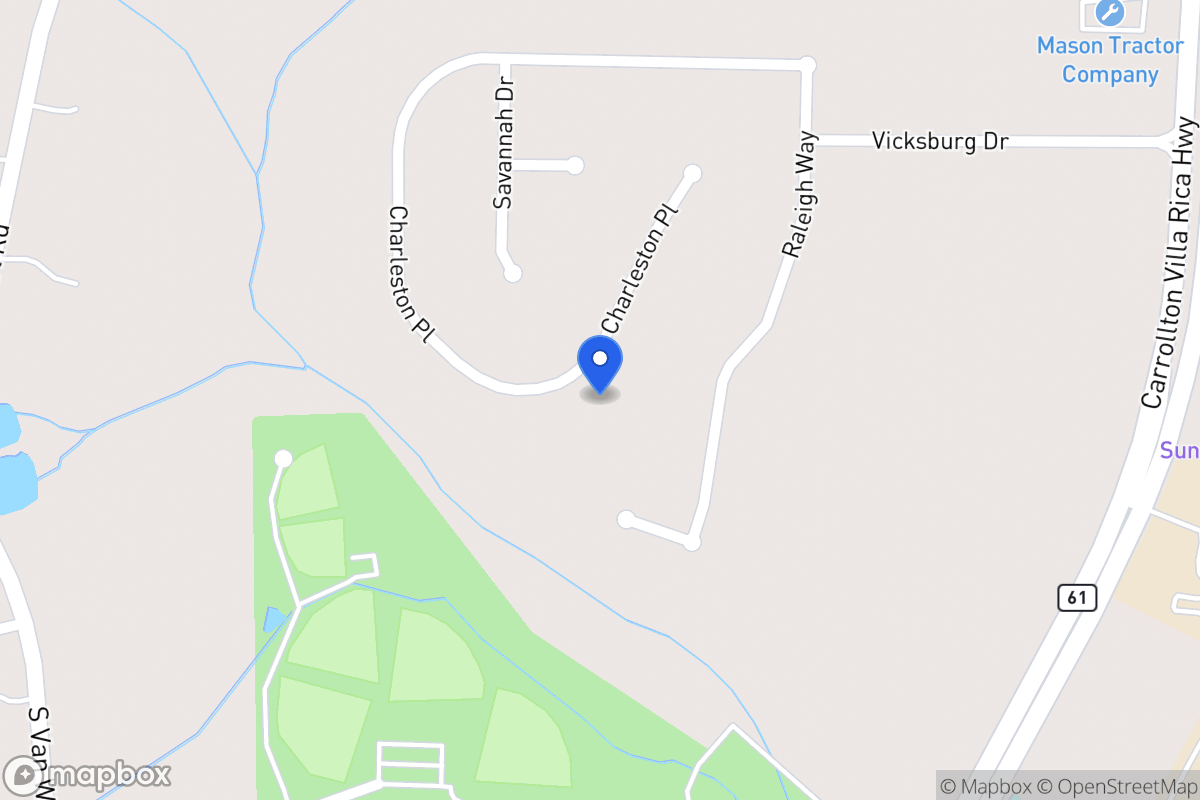 Map of 483 Charleston Pl