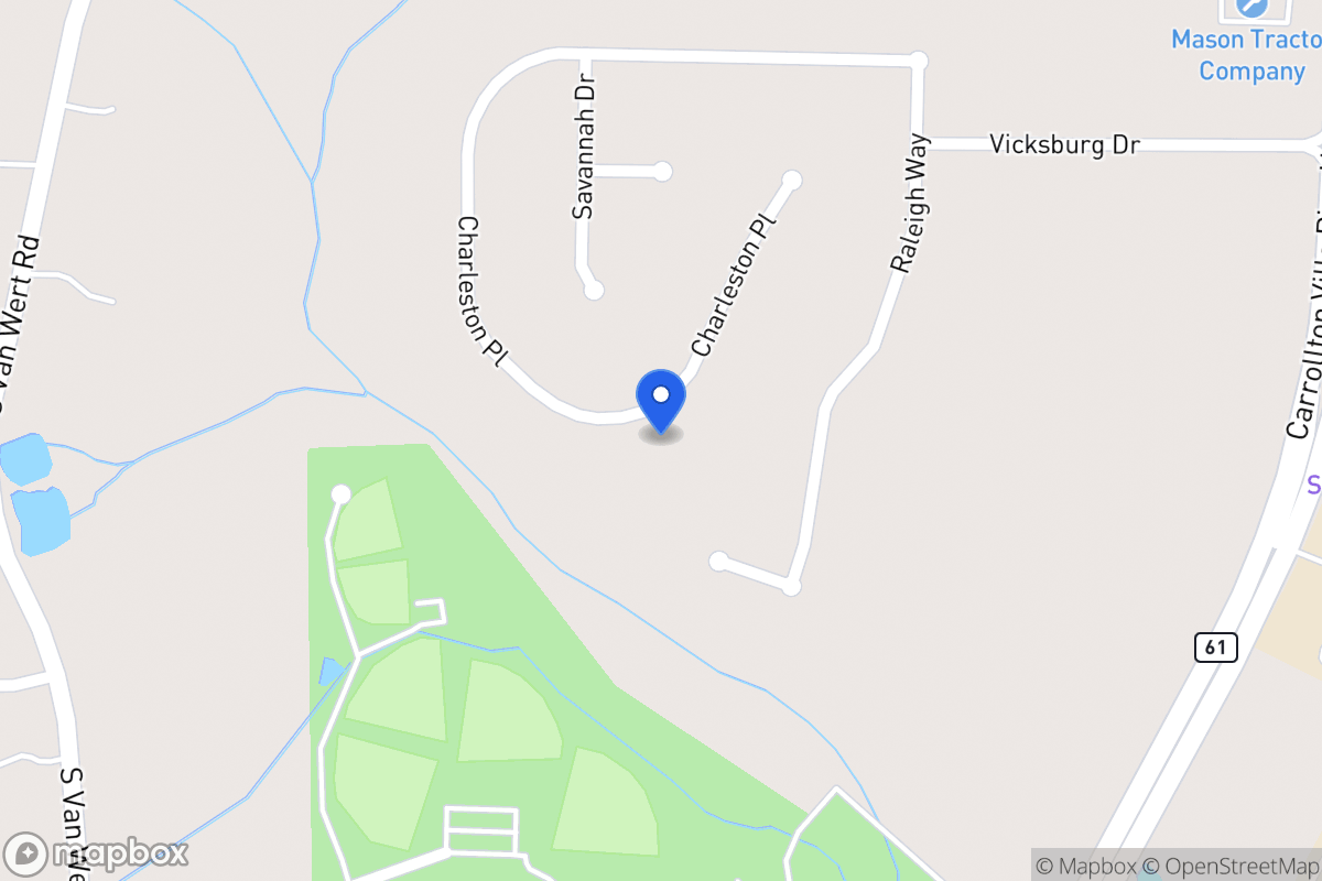 Map of 481 Charleston Pl