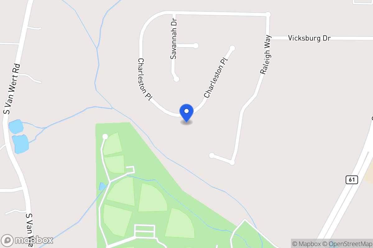 Map of 479 Charleston Pl