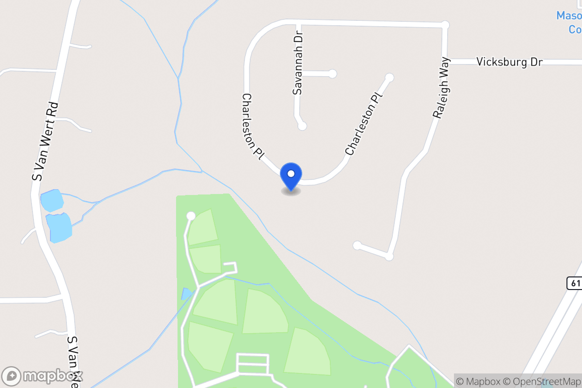 Map of 475 Charleston Pl