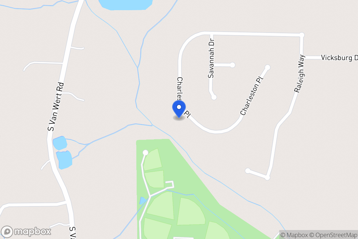 Map of 469 Charleston Pl