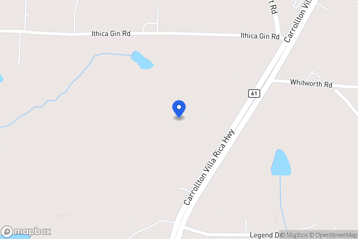 Map of 2011 Carrollton Villa Rica Hwy