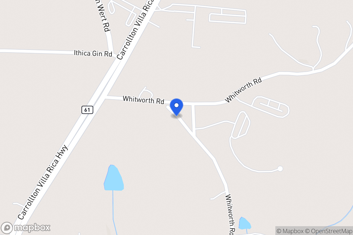 Map of Hendrix Rd