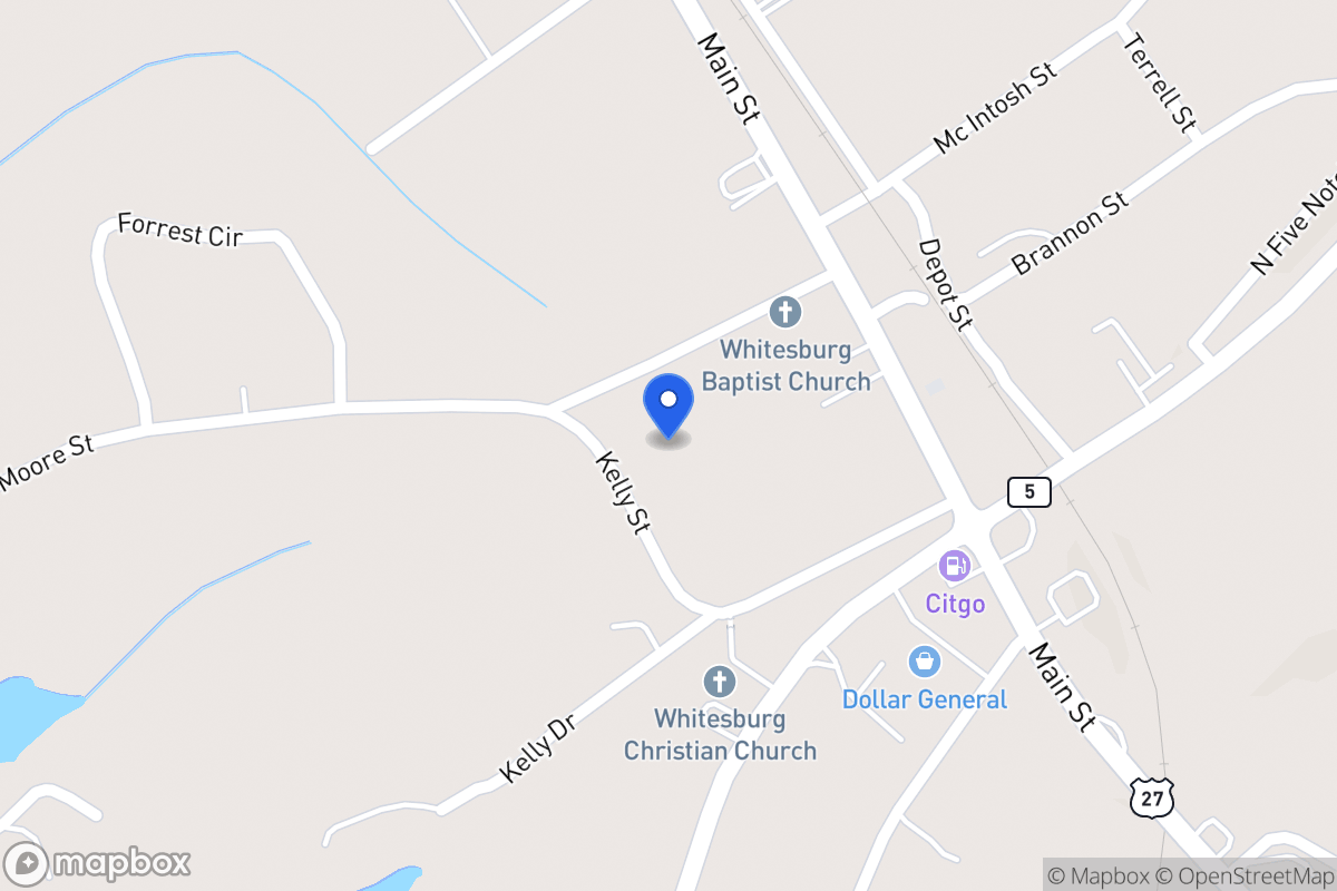 Map of 131 Kelly St
