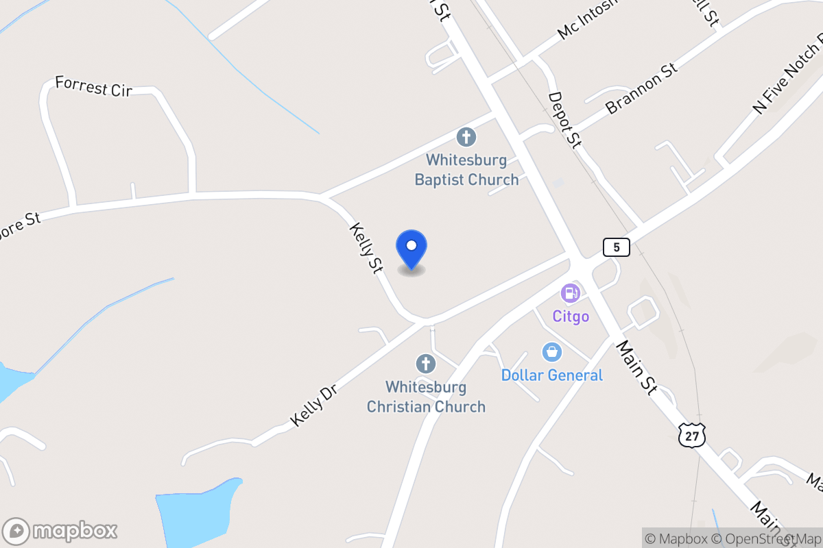 Map of 101 Kelly St