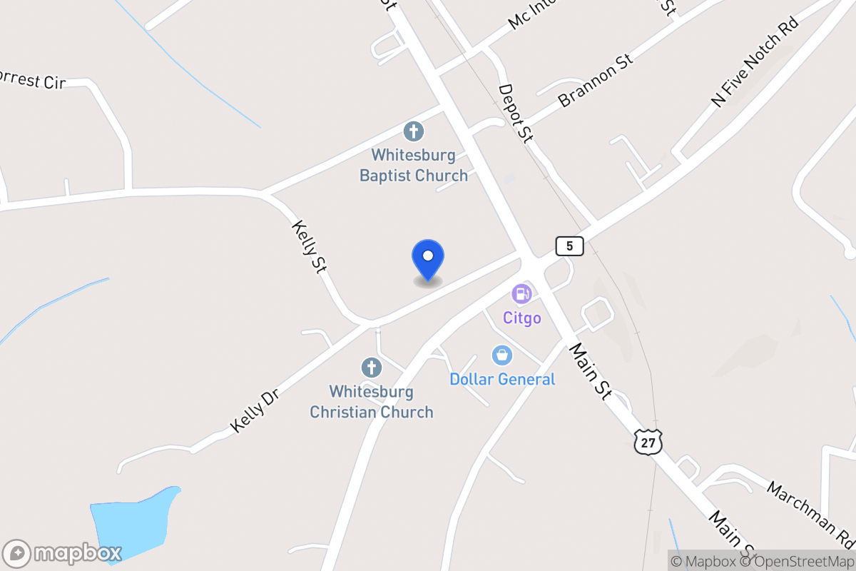 Map of 43 Kelly St