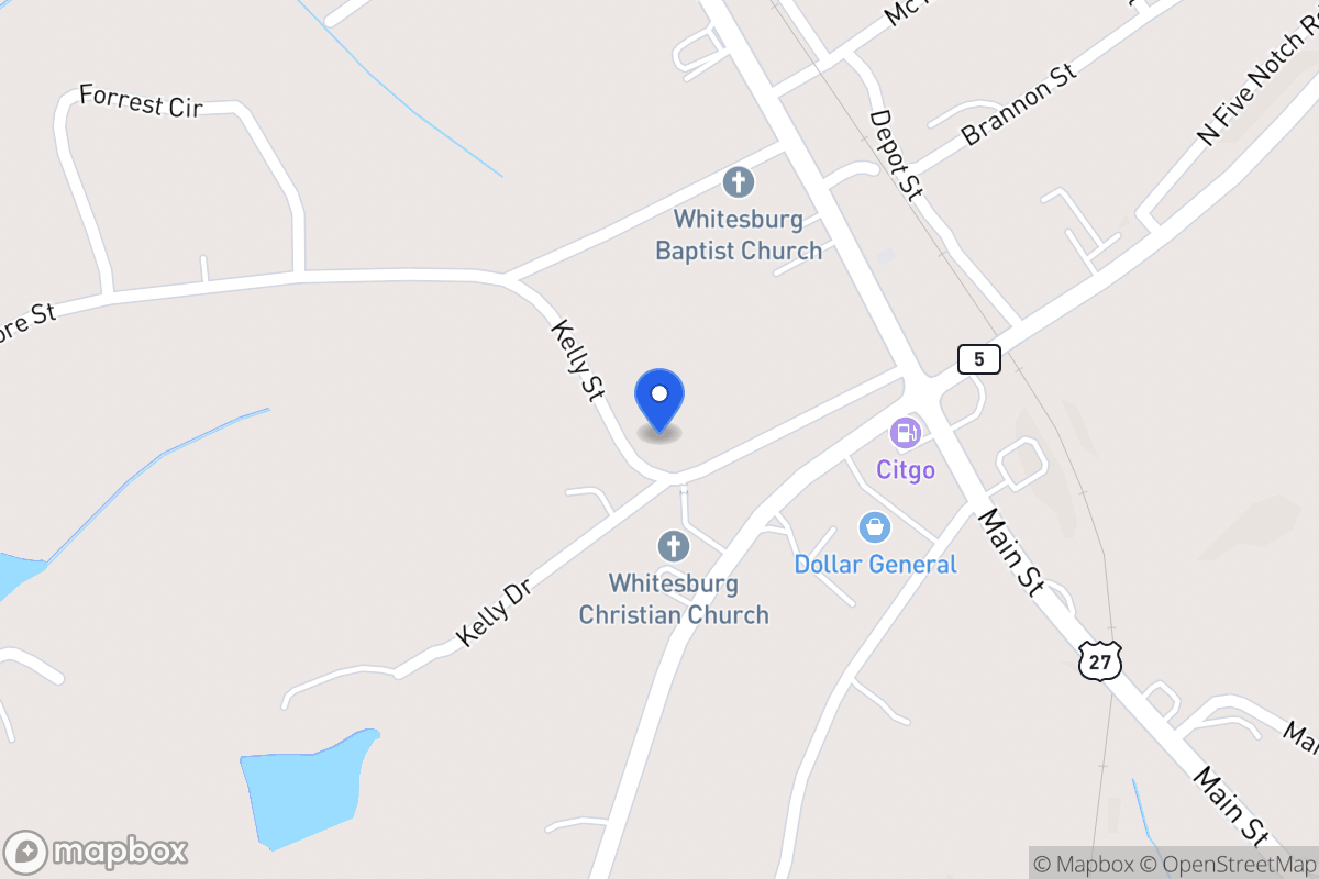 Map of 89 Kelly St
